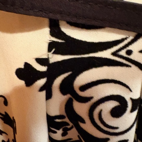 Crystal Doll Black and White Fit and Flare
Dress - Picture 12 of 16